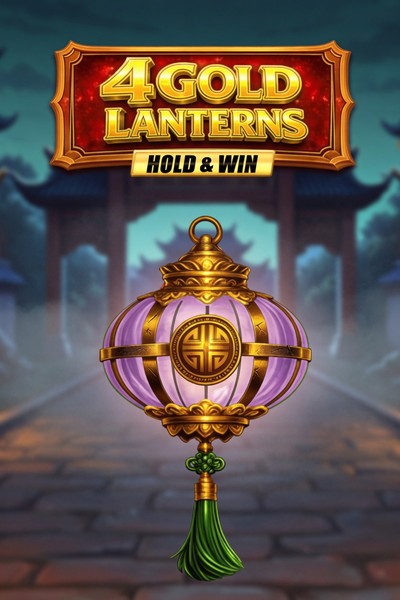 4 Gold Lanterns Hold & Win Slot bei Casinova Casino